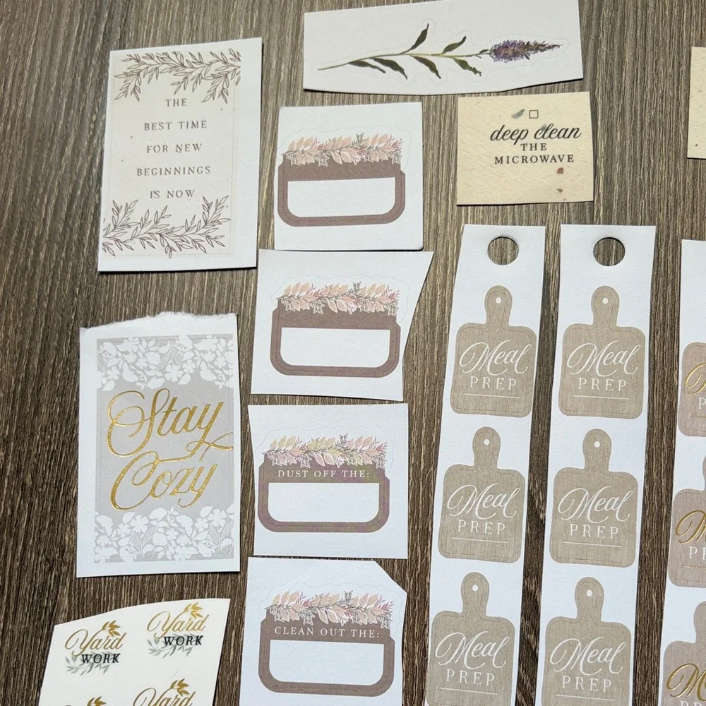 ❤️$4 Home Not So Mystery Happy Planner Sticker Set